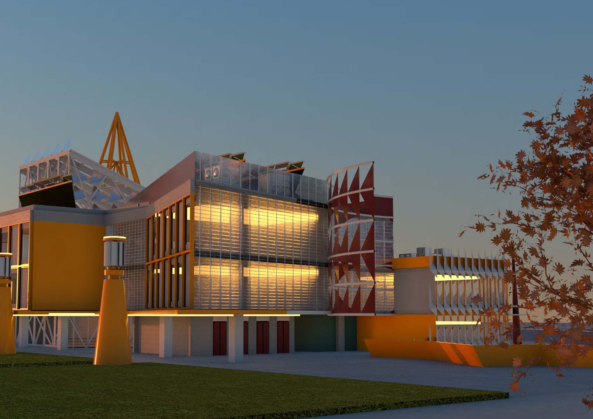 Lab II: A Earth-Cooled Complex-gallery