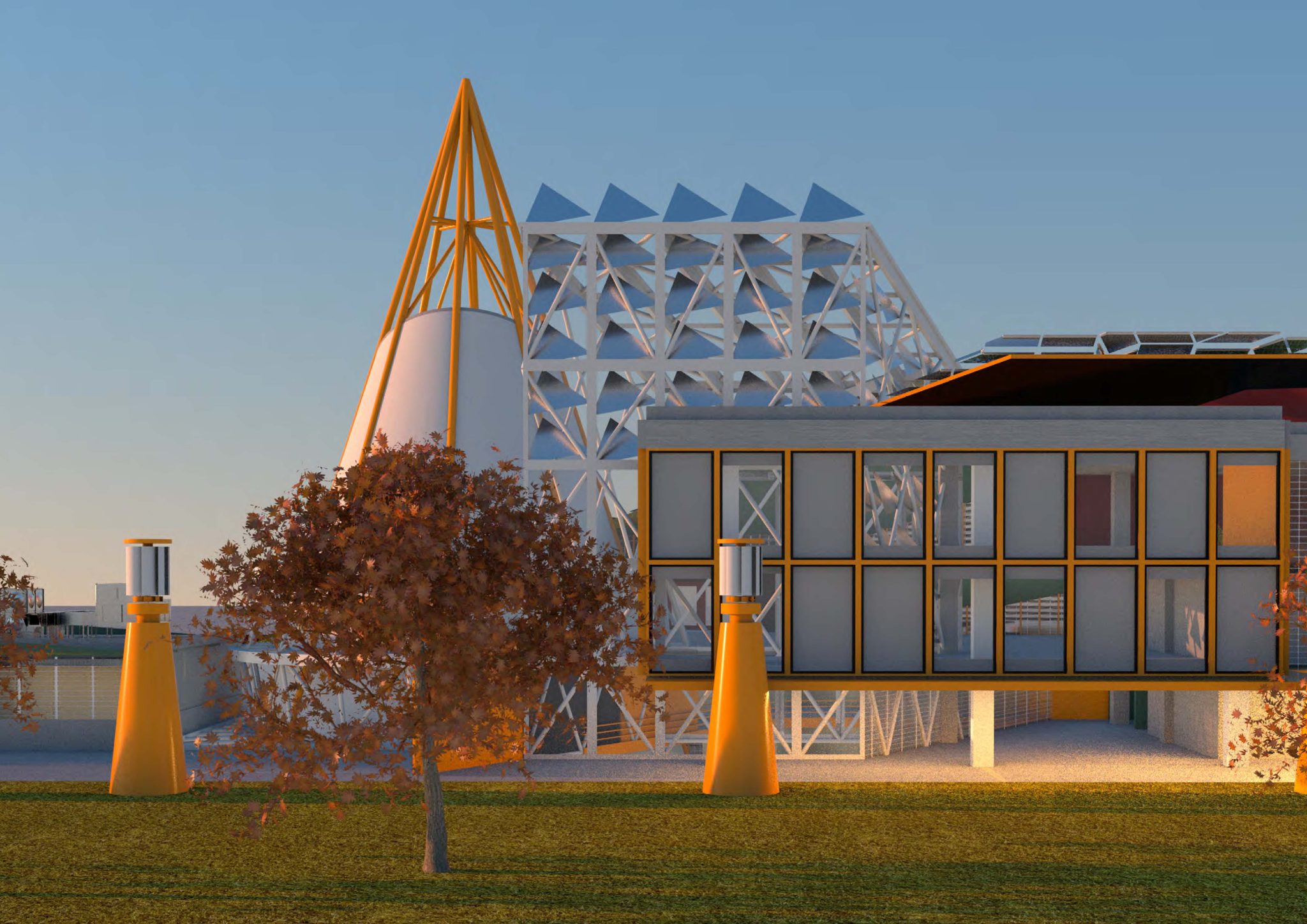 Lab II: A Earth-Cooled Complex-gallery
